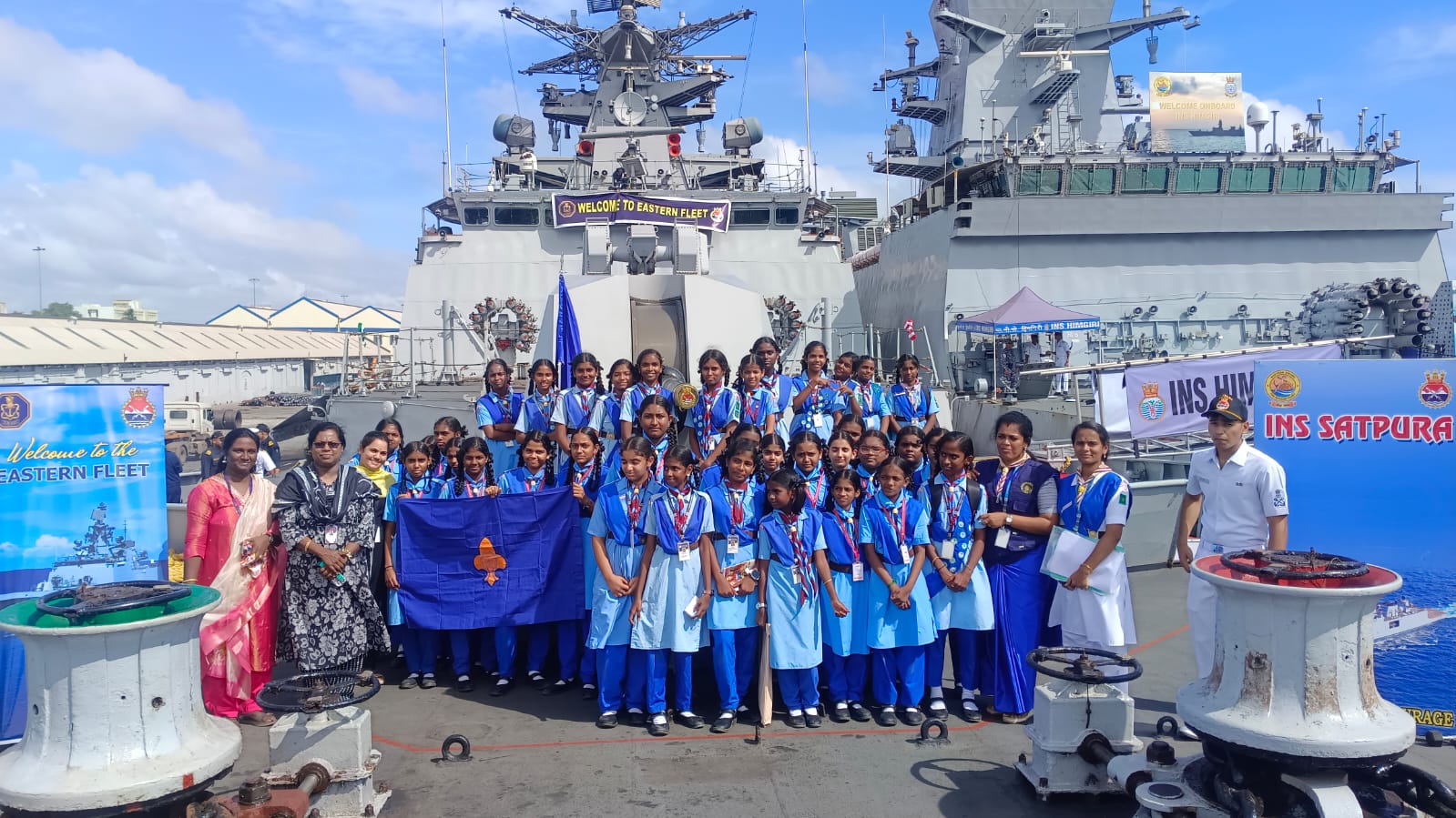 INS Warship Visit
